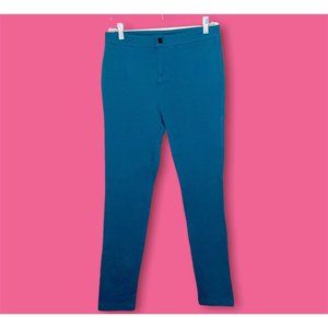 forever 21 high waisted green jeggings